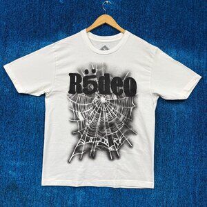 Travis Scott X SP5DER R5DEO Days Before Rodeo III Rap T-Shirt Size Large
